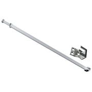 Prime-Line U 9920 Security Bar For Sliding Patio Doors, Adjustable, Aluminum Construction With Aluminum Finish Single Pack