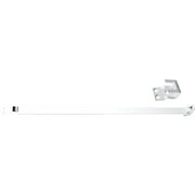 Prime-Line U 9921 28 In. to 48 In., Aluminum, White, Security Bar Lock Single Pack