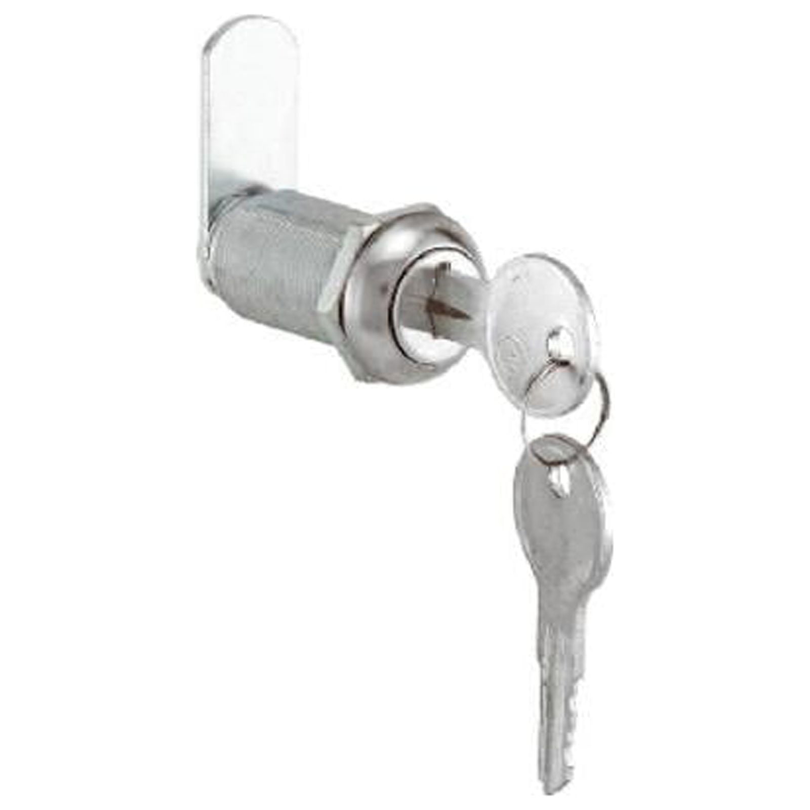 Prime-Line U 9946 1-1/8 In. Brass Finish Drawer/ Cabinet Lock - Quantity 6