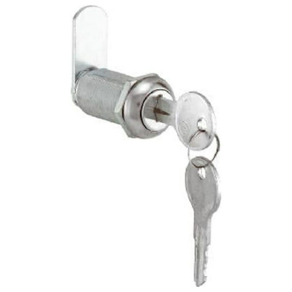 Prime-Line U 9950 1-3/8 In. Chrome Finish Drawer/ Cabinet Lock - Quantity 6