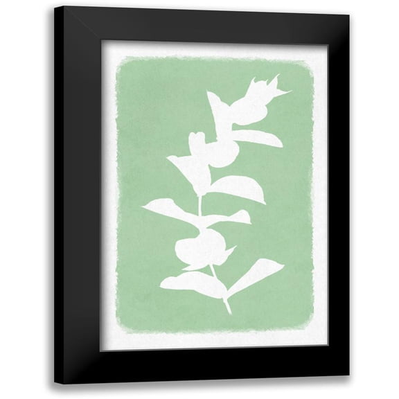 Prime, Marcus 11x14 Black Modern Framed Museum Art Print Titled - Soft Botanical Feelings 2