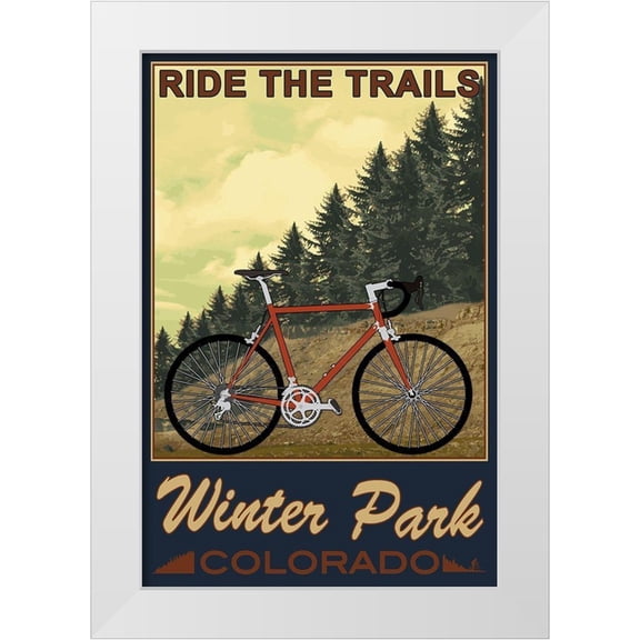 Prime, Marcus 11x14 White Modern Wood Framed Museum Art Print Titled - Winter Park