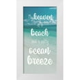 thumbnail image 1 of Prime, Marcus 11x18 White Modern Wood Framed Museum Art Print Titled - Beach Heaven, 1 of 4