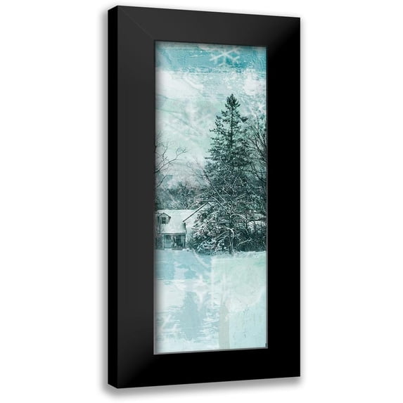 Prime, Marcus 11x24 Black Modern Framed Museum Art Print Titled - Winter Dreamland 3