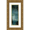 thumbnail image 1 of Prime, Marcus 11x24 Gold Ornate Wood Framed with Double Matting Museum Art Print Titled - Emerald Desire 1, 1 of 4