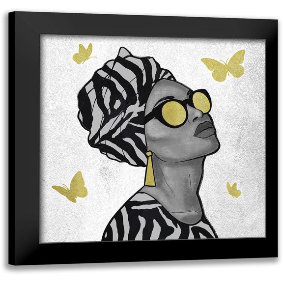 Prime, Marcus 12x12 Black Modern Framed Museum Art Print Titled - Breathtaking Princess 2