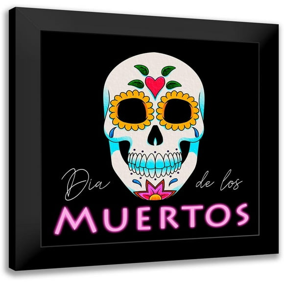 Prime, Marcus 12x12 Black Modern Framed Museum Art Print Titled - Dia De Los Muertos