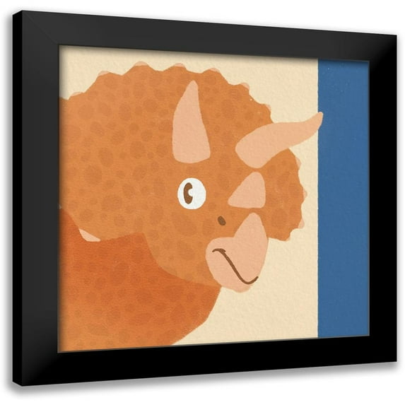 Prime, Marcus 12x12 Black Modern Framed Museum Art Print Titled - Dino Fun 2