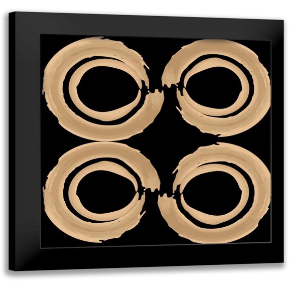 Prime, Marcus 12x12 Black Modern Framed Museum Art Print Titled - Empty Stare 2