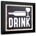 thumbnail image 1 of Prime, Marcus 12x12 Black Modern Framed Museum Art Print Titled - Farmhouse Drink, 1 of 5