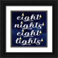 thumbnail image 1 of Prime, Marcus 12x12 Black Ornate Wood Framed with Double Matting Museum Art Print Titled - Eight Lights 1, 1 of 4