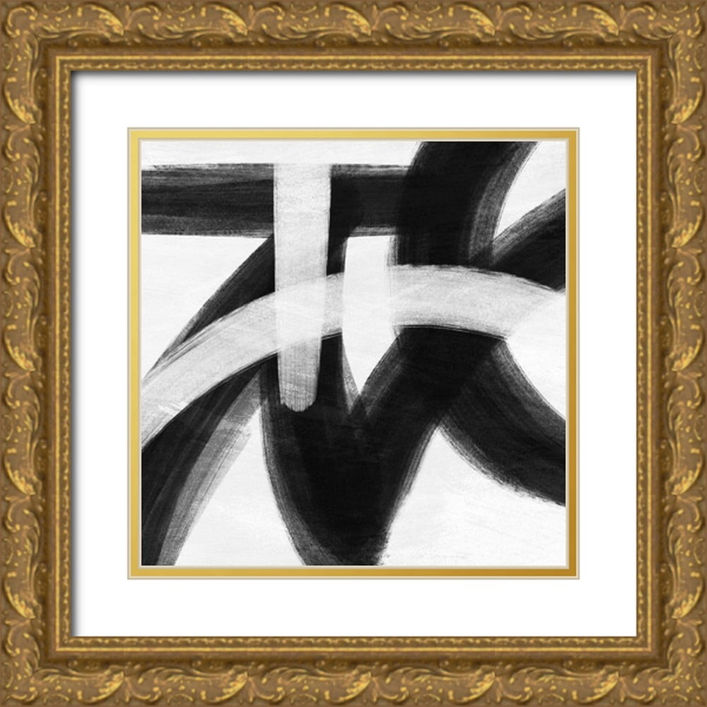 Prime, Marcus 12x12 Gold Ornate Wood Framed with Double Matting Museum ...