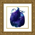 thumbnail image 1 of Prime, Marcus 12x12 Gold Ornate Wood Framed with Double Matting Museum Art Print Titled - Celestial Pumpkin, 1 of 4