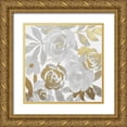 thumbnail image 1 of Prime, Marcus 12x12 Gold Ornate Wood Framed with Double Matting Museum Art Print Titled - Delightful Bunch 1, 1 of 4