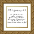 thumbnail image 1 of Prime, Marcus 12x12 Gold Ornate Wood Framed with Double Matting Museum Art Print Titled - Philippians Scripts, 1 of 4