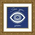 thumbnail image 1 of Prime, Marcus 12x12 Gold Ornate Wood Framed with Double Matting Museum Art Print Titled - Sea You Soon Eye, 1 of 4