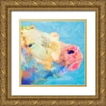 thumbnail image 1 of Prime, Marcus 12x12 Gold Ornate Wood Framed with Double Matting Museum Art Print Titled - Summer Time Angus, 1 of 4