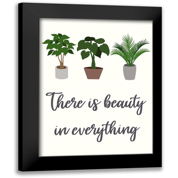 Prime, Marcus 12x14 Black Modern Framed Museum Art Print Titled - Beauty In Everything