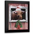thumbnail image 1 of Prime, Marcus 12x14 Black Modern Framed Museum Art Print Titled - Christmas Farm Life, 1 of 5