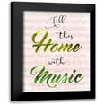thumbnail image 1 of Prime, Marcus 12x14 Black Modern Framed Museum Art Print Titled - Musical Home, 1 of 5