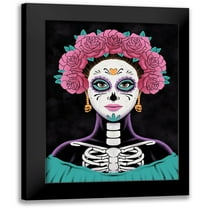 Prime, Marcus 12x14 Black Modern Framed Museum Art Print Titled - Senorita Muerte