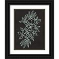 thumbnail image 1 of Prime, Marcus 12x14 Black Ornate Wood Framed with Double Matting Museum Art Print Titled - Floral Engagements 2, 1 of 4