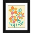 thumbnail image 1 of Prime, Marcus 12x14 Black Ornate Wood Framed with Double Matting Museum Art Print Titled - Split Blooms, 1 of 4