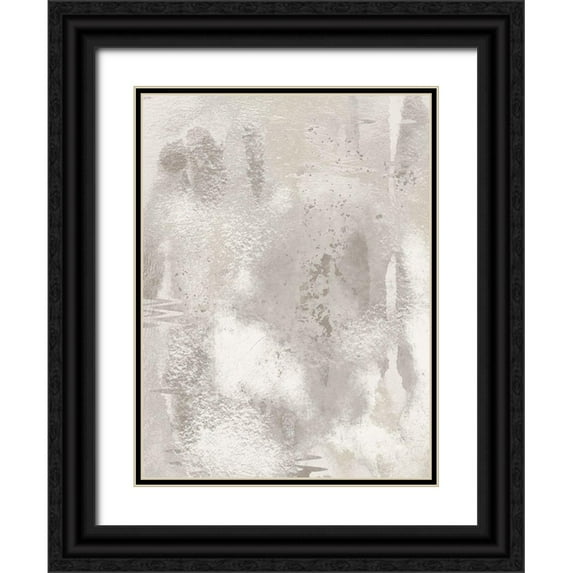 Prime, Marcus 12x14 Black Ornate Wood Framed with Double Matting Museum Art Print Titled - Stone Slate 1