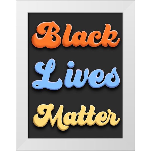 Prime, Marcus 12x14 White Modern Wood Framed Museum Art Print Titled - Bright BLM