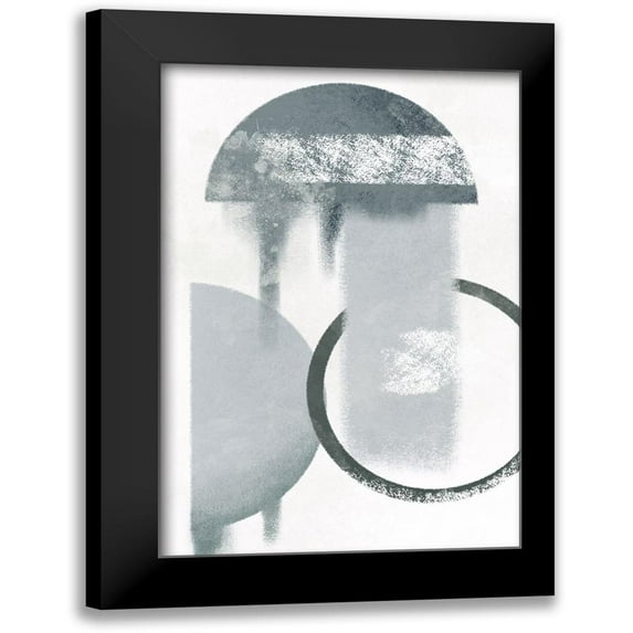 Prime, Marcus 13x18 Black Modern Framed Museum Art Print Titled - Reflecting Paint 2