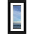thumbnail image 1 of Prime, Marcus 13x32 Black Ornate Wood Framed with Double Matting Museum Art Print Titled - Ocean Breeze 1, 1 of 4