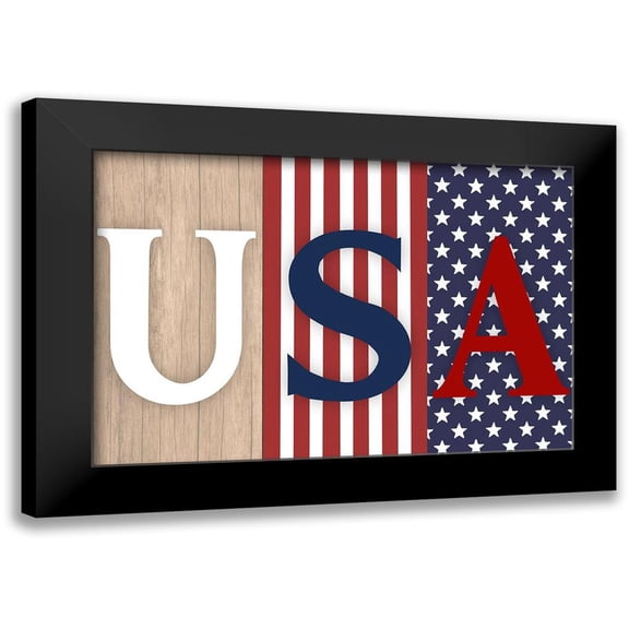 Prime, Marcus 14x11 Black Modern Framed Museum Art Print Titled - Old Time USA