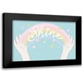 thumbnail image 1 of Prime, Marcus 14x11 Black Modern Framed Museum Art Print Titled - Rainbow Shine 2, 1 of 5