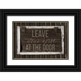 thumbnail image 1 of Prime, Marcus 14x11 Black Ornate Wood Framed with Double Matting Museum Art Print Titled - Horse Stables 1, 1 of 4