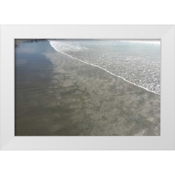 Prime, Marcus 14x11 White Modern Wood Framed Museum Art Print Titled - Sand Mirror 1