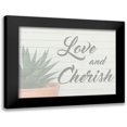 thumbnail image 1 of Prime, Marcus 14x12 Black Modern Framed Museum Art Print Titled - Love And Cherish 1, 1 of 5