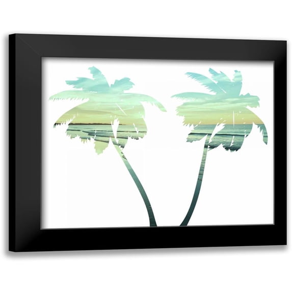 Prime, Marcus 14x12 Black Modern Framed Museum Art Print Titled - Tropical Paradise