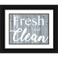 thumbnail image 1 of Prime, Marcus 14x12 Black Ornate Wood Framed with Double Matting Museum Art Print Titled - Fresh And Clean, 1 of 4