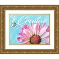 thumbnail image 1 of Prime, Marcus 14x12 Gold Ornate Wood Framed with Double Matting Museum Art Print Titled - Be Creative, 1 of 4