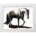thumbnail image 1 of Prime, Marcus 14x12 White Modern Wood Framed Museum Art Print Titled - Artistic Horse, 1 of 4