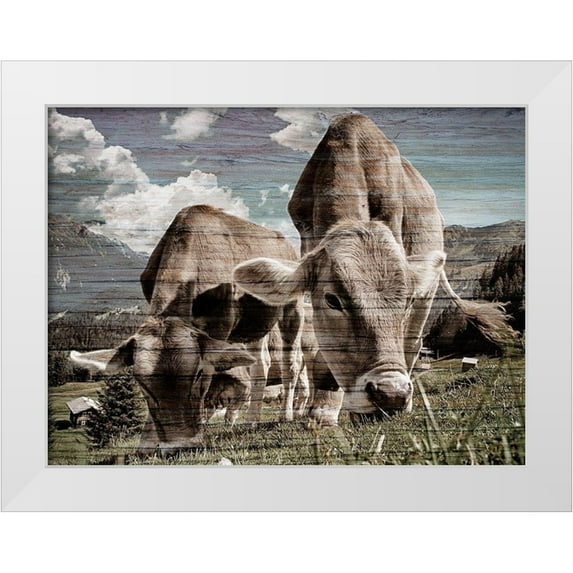 Prime, Marcus 14x12 White Modern Wood Framed Museum Art Print Titled - Loving Meal 1
