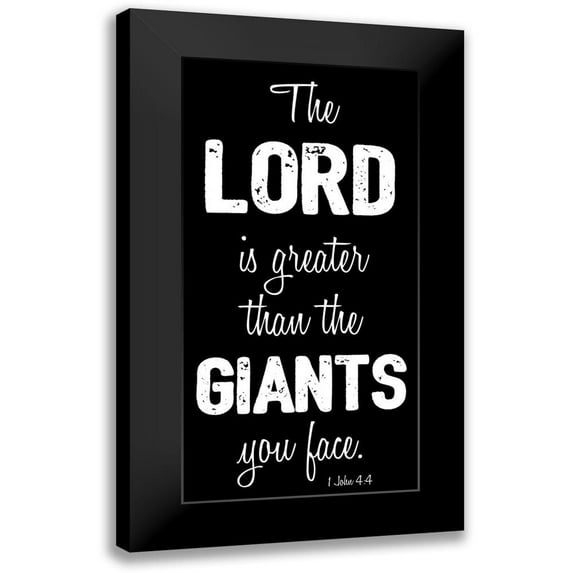 Prime, Marcus 14x24 Black Modern Framed Museum Art Print Titled - Great Lord