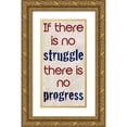 thumbnail image 1 of Prime, Marcus 14x24 Gold Ornate Wood Framed with Double Matting Museum Art Print Titled - Progress, 1 of 4