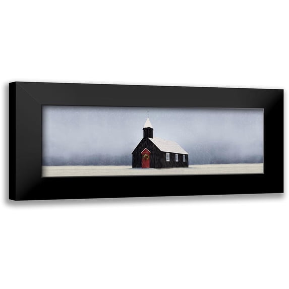 Prime, Marcus 14x7 Black Modern Framed Museum Art Print Titled - Winter Heaven 2