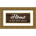 thumbnail image 1 of Prime, Marcus 14x8 Gold Ornate Wood Framed with Double Matting Museum Art Print Titled - Best Home, 1 of 4