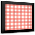 thumbnail image 1 of Prime, Marcus 15x15 Black Modern Framed Museum Art Print Titled - Gingham Pattern 2, 1 of 5