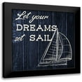 thumbnail image 1 of Prime, Marcus 15x15 Black Modern Framed Museum Art Print Titled - Set Sail 1, 1 of 5