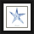 thumbnail image 1 of Prime, Marcus 15x15 Black Ornate Wood Framed with Double Matting Museum Art Print Titled - Misty Starfish, 1 of 4