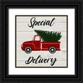 thumbnail image 1 of Prime, Marcus 15x15 Black Ornate Wood Framed with Double Matting Museum Art Print Titled - Special Delivery Classic, 1 of 4