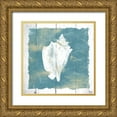 thumbnail image 1 of Prime, Marcus 15x15 Gold Ornate Wood Framed with Double Matting Museum Art Print Titled - Coastal Embrace, 1 of 4